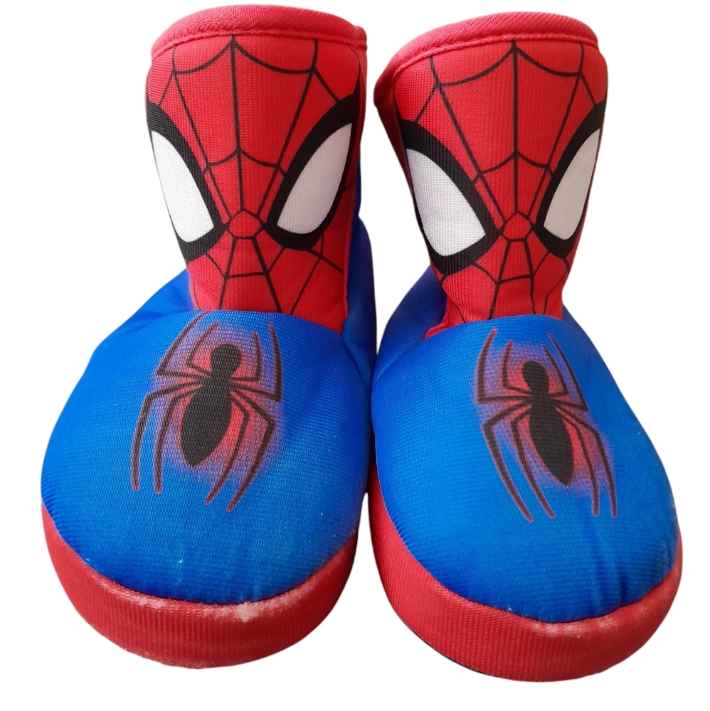 Marvel Boys Spiderman Boot Slippers